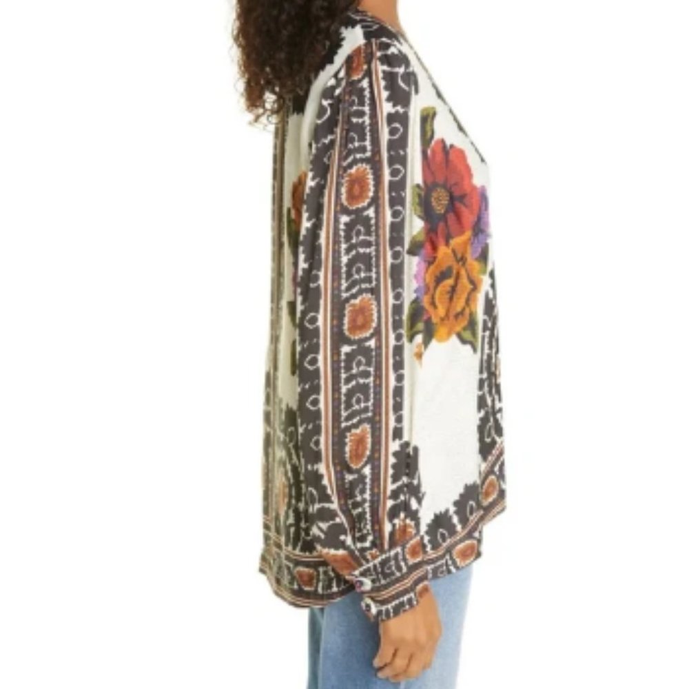 FARM Rio Flower Tapestry Blouse - Picture 5 of 15